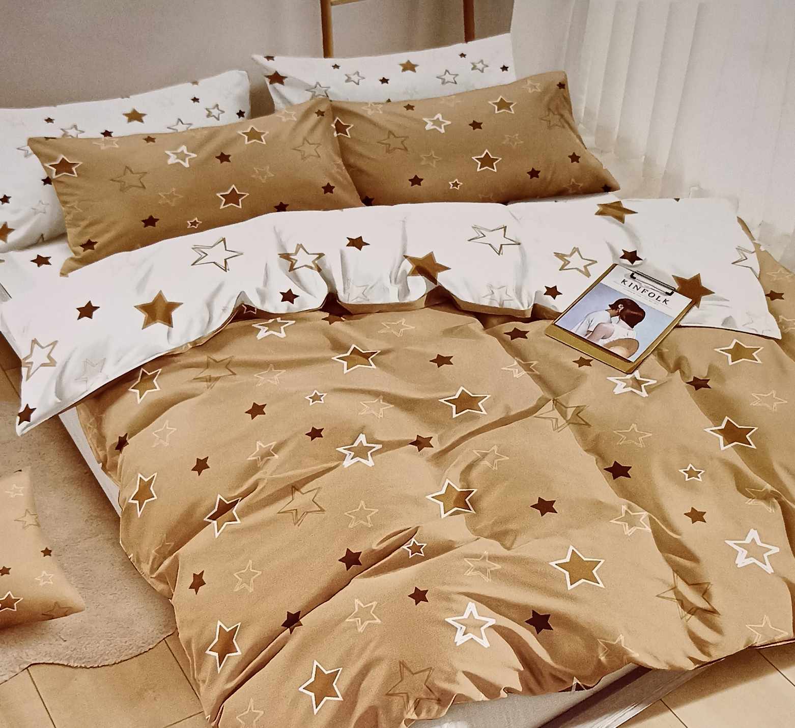 6 TEILIGE BETTWÄSCHE